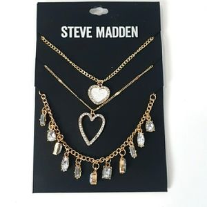 STEVE MADDEN NECKLACE SET